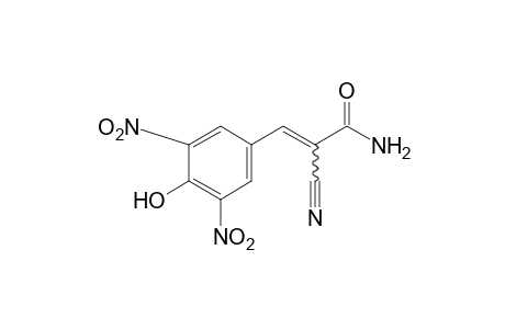 alpha-Cyano-3,5-dinitro-4-hdyroxycinnamamide