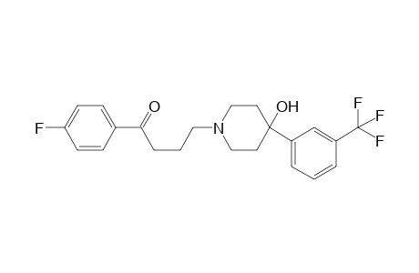 1-Butanone, 1-(4-fluorophenyl)-4-[4-hydroxy-4-[3-(trifluoromethyl)phenyl]-1-piperidinyl]-