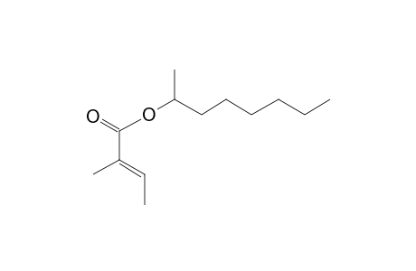 Octan-2-yl (E)-2-methylbut-2-enoate