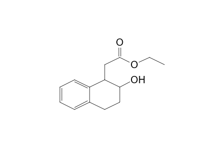 (2-Hydroxy-1,2,3,4-tetrahydronaphthalen-1-yl)acetic acid, ethyl ester