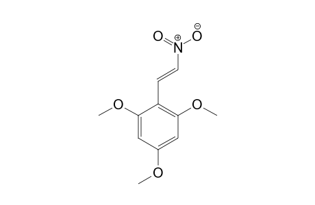 (E)-1-(2,4,6-Trimethoxyphenyl)-2-nitroethene