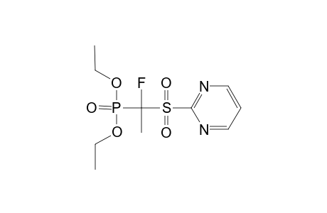 DIETHYL-1-FLUORO-(PYRIMIDIN-2-YLSULFONYL)-ETHYLPHOSPHONATE