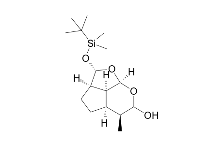 (2S,2aR,4aR,5S,7aR,7bS)-2-(t-Butyldimethylsilyloxy)-5-Methyl-2a,3,4,4a,5,6,7a,7b-octahydro-2H-1,7-dioxacyclopenta[c,d]indene-6-ol