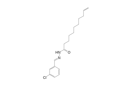 N'-(3-chlorobenzylidene)-10-undecenoic acid hydrazide