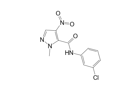 1H-pyrazole-5-carboxamide, N-(3-chlorophenyl)-1-methyl-4-nitro-
