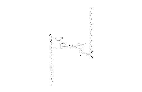 Poly[bis(hexadecyloxycarbonylethylenecarbonyloxy)hexa-2,3,4-triene-2,5-diyl]