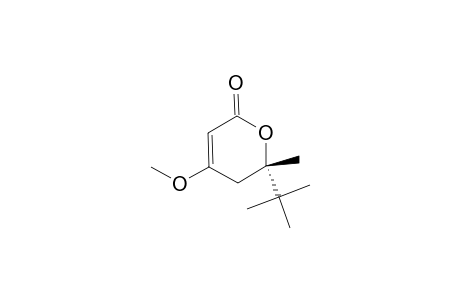 6-TERT.-BUTYL-5,6-DIHYDRO-4-METHOXY-6-METHYL-2H-PYRAN-2-ONE