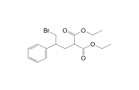 2-(3-Bromo-2-phenyl-propyl)-malonic acid, diethyl ester