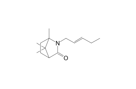 1,7,7-TRIMETHYL-2-(PENT-2-ENYL)-2-AZABICYCLO-[2.2.1]-HEPTAN-3-ONE;E-ISOMER