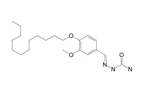 1-[(E)-(4-dodecoxy-3-methoxy-phenyl)methylideneamino]urea