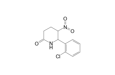 6-(o-Chlorophenyl)-5-nitro-2-piperidone