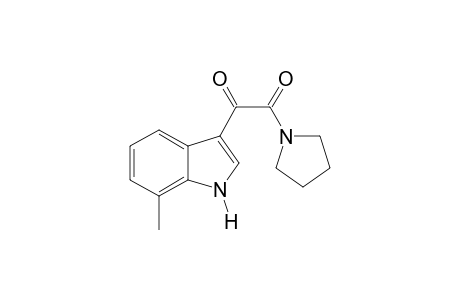 1-(7-Mehtylindole-3-yl)-2-(1-pyrrolidinyl)-ethanedione