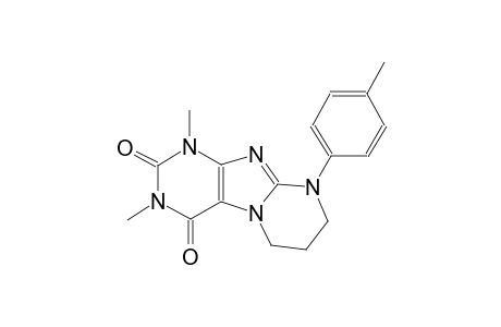 1,3-dimethyl-9-(4-methylphenyl)-6,7,8,9-tetrahydropyrimido[2,1-f]purine-2,4(1H,3H)-dione