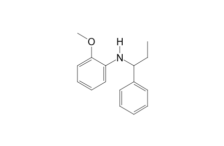 N-(1-Phenylprop-1-yl)-2-methoxyaniline