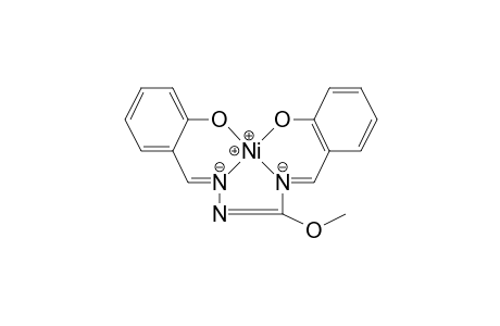 Nickel(II), [O-methyl-N(1),N(4)-bis(salicylideneisosemicarbacidato(2-)]-