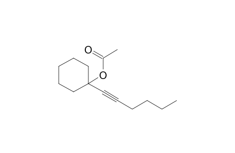 1-(1-Hexynyl)cyclohexanol, acetate