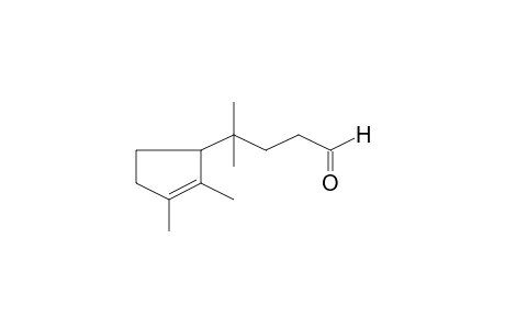 2-CYCLOPENTENE-1-BUTANAL, gamma,gamma,2,3-TETRAMETHYL-