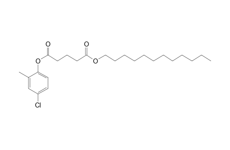 Glutaric acid, dodecyl 2-methyl-4-chlorophenyl ester