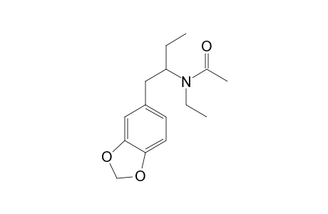 N-Ethyl-1-(3,4-methylenedioxyphenyl)butan-2-amine ac