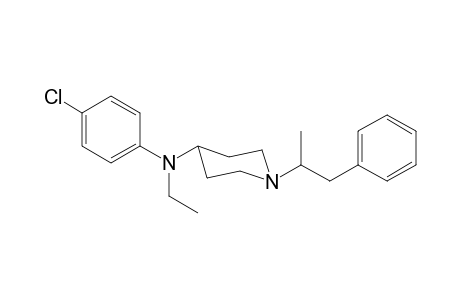 N-4-Chlorophenyl-N-ethyl-1-(1-phenylpropan-2-yl)piperidin-4-amine