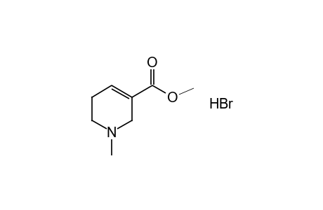 1-methyl-1,2,5,6-tetrahydronicotinic acid, methyl ester, hydrobromide