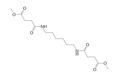 N,N'-hexamethylenedisuccinamic acid, dimethyl ester