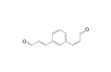 1,3-Benzene-bis(propenal)