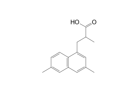 alpha,3,6-trimethyl-1-naphthalenepropionic acid