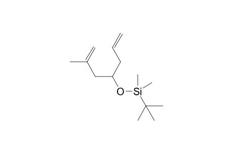 Tert-Butyl dimethyl((2-methylhepta-1,6-dien-4-yl)oxy)silane