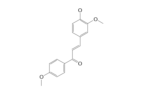 3-(4-Hydroxy-3-methoxyphenyl)-1-(4-methoxyphenyl)-2-propen-1-one