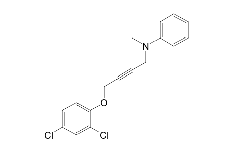 N-[4-(2,4-dichlorophenoxy)-2-butynyl]-N-methylaniline
