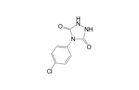 1,2,4-Triazolidine-3,5-dione, 4-(4-chlorophenyl)-