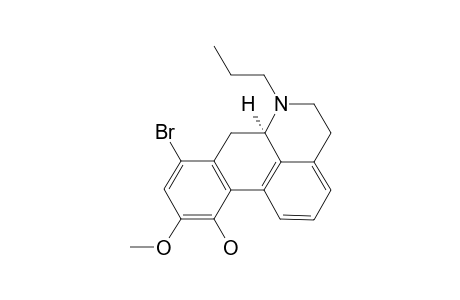 8-Bromo-N-propyl-N-demethyl-apocodeine