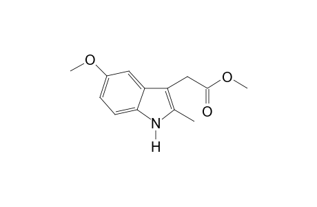 1H-Indole-3-acetic acid, 5-methoxy-2-methyl-, methyl ester