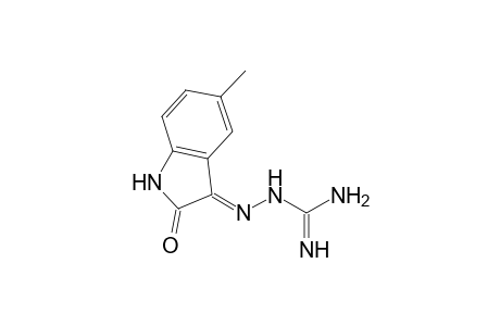 (E)-2-(1,2-DIHYDRO-5-METHYL-2-OXO-3H-INDOL-3-YLIDENE)-HYDRAZINE-CARBOXIMID-AMIDE