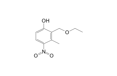2-Ethoxymethyl-3-methyl-4-nitro-phenol