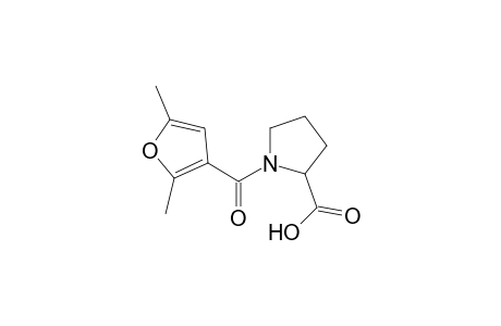 Pyrrolidin-2-carboxylic acid, 1-(2,5-dimethyl-3-furoyl)-