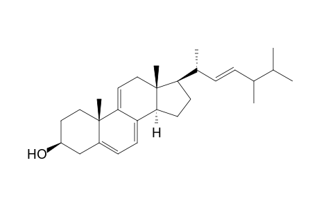 Ergosta-5,7,9(11),22-tetraen-3b-ol