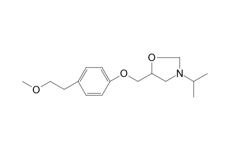 3-isopropyl-5-[[4-(2-methoxyethyl)phenoxy]methyl]oxazolidine