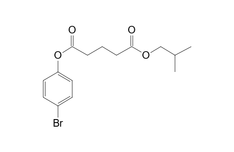 Glutaric acid, 4-bromophenyl isobutyl ester