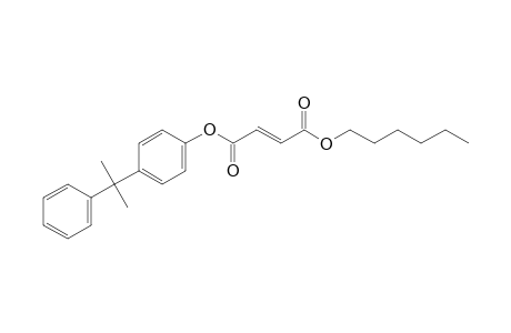 Fumaric acid, hexyl 4-(2-phenylpropyl-2)phenyl ester