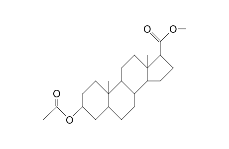 3b-Acetoxy-5b-androstane-17b-carboxylic acid, methyl ester