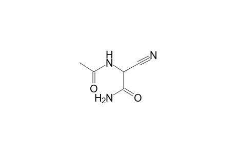 2-Acetylamino-2-cyano-acetamide