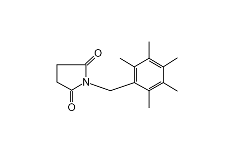 N-(2,3,4,5,6-pentamethylbenzyl)succinimide