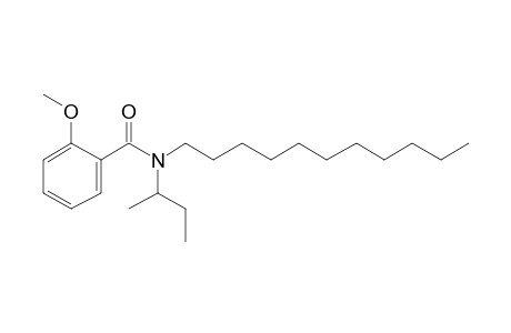 Benzamide, 2-methoxy-N-(2-butyl)-N-undecyl-