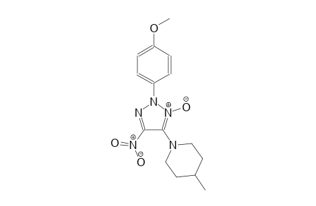 1-[2-(4-methoxyphenyl)-5-nitro-3-oxido-2H-1,2,3-triazol-4-yl]-4-methylpiperidine