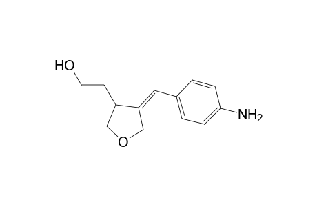 (rac)-(Z)-2-(4-(4-aminobenzylidene)tetrahydrofuran-3-yl)ethanol