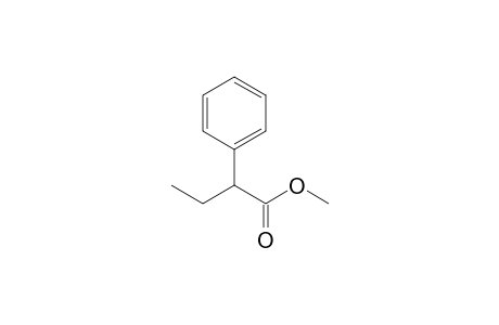 Benzeneacetic acid, .alpha.-ethyl-, methyl ester