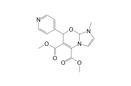 Dimethyl 1-methyl-7-pyridin-4-yl-1,8a-dihydro-7H-imidazo[2,1-b][1,3]oxazine-5,6-dicarboxylate