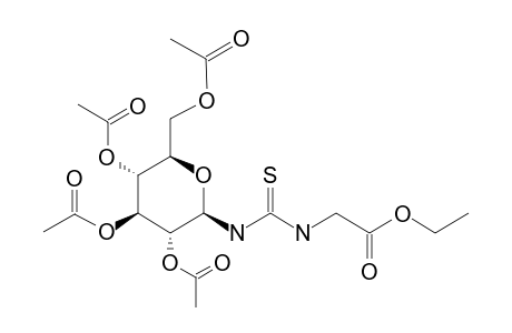 N-[(Ethoxycarbonyl)methyl]-N'-[(2',3',4',6'-tetraacetyl)-.beta.-D-glucopyranosyl]thiourea